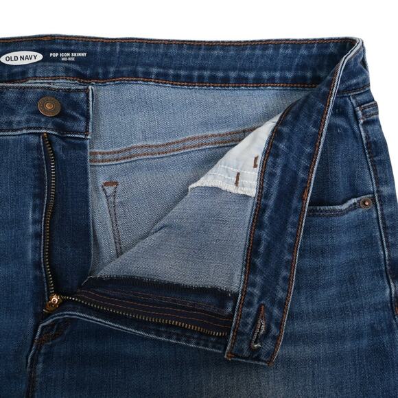 Old Navy Womens 20 Plus Pop Icon Mid Rise Skinny Jeans - Picture 8 of 11